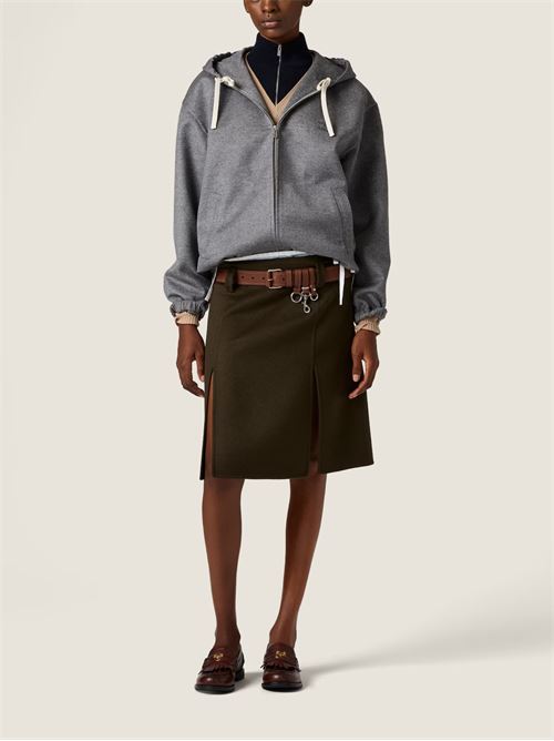 Gonna in lana MIU MIU | MG275115Q8F0334